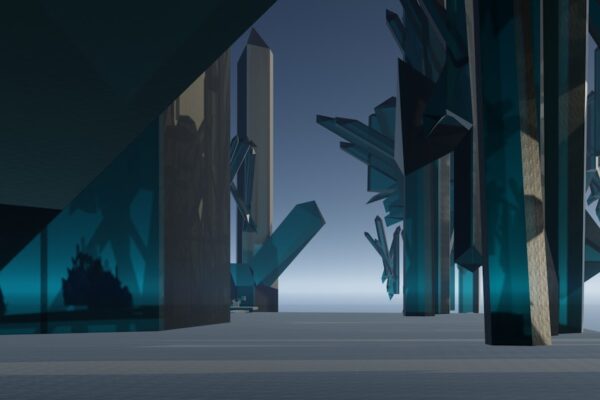 Photo Sci-fi landscape